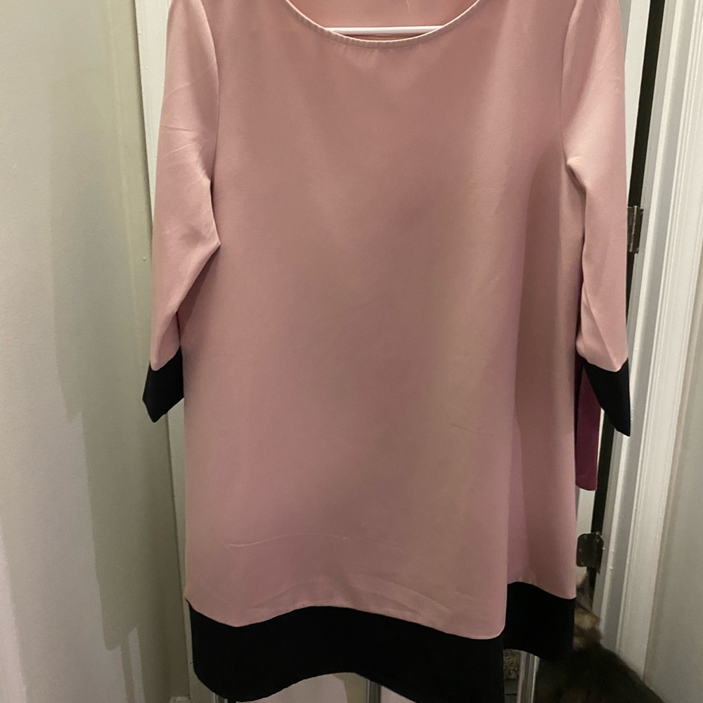 Pink business dress